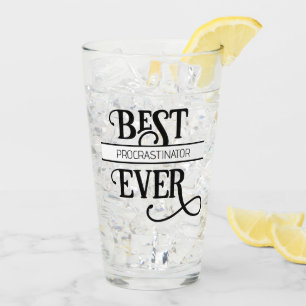 Copo De Pint Procrastinador De Melhor Cargo Engraçado