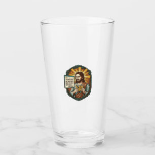 Copo De Pint Produto de revisão de Jesus Influenciador Ruim Fal