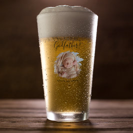 Copo De Pint Proposta de Padrinho de Foto Moderna