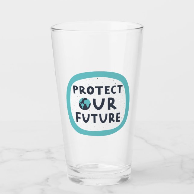 Copo De Pint Proteja nosso futuro (Frente)