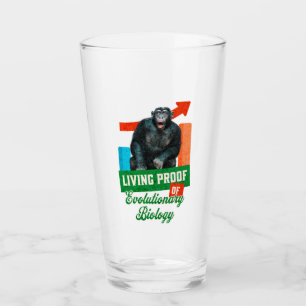 Copo De Pint Prova Viva da Biologia Evolutiva Chimpanzé Engraça