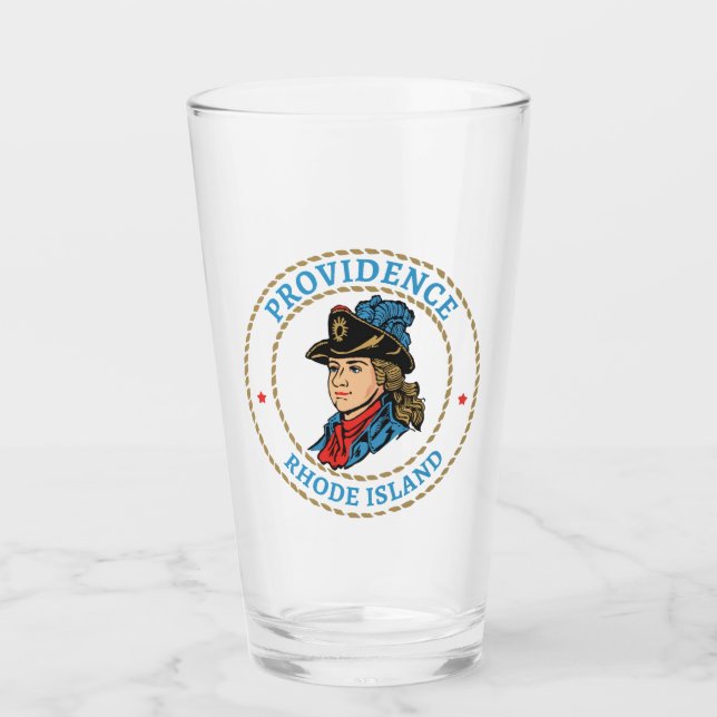 Copo De Pint Providence Rhode Island Colonial (Frente)