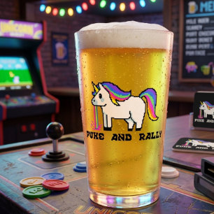 Copo de Pint Puke & Rally Rainbow Unicorn   Pixel