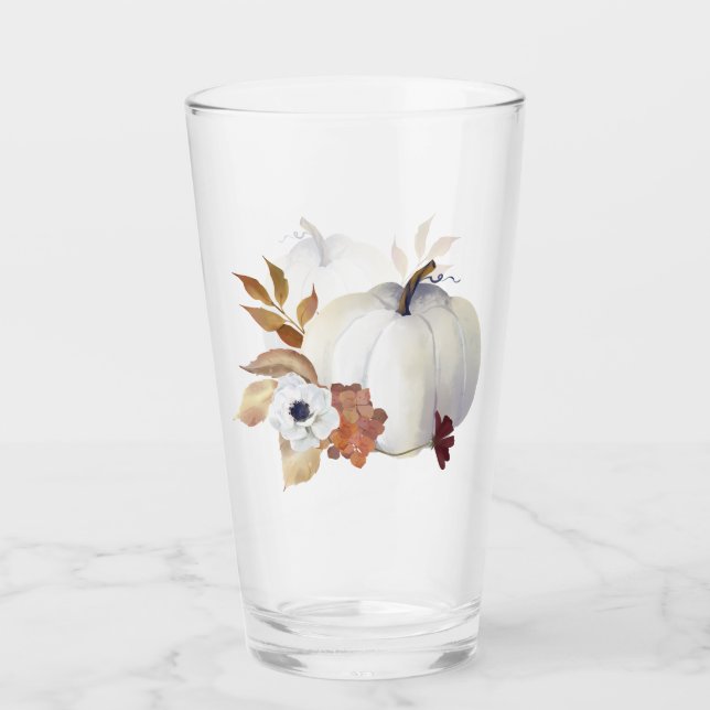 Copo De Pint Pumpkin e Magnolia Caem de Cores (Frente)