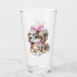 Copo De Pint Puppy Glass