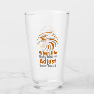 Copo De Pint Quando a vida ficar turva ajuste seu foco