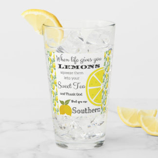 Copo De Pint Quando a vida lhe dá LEMONS Humor Sul