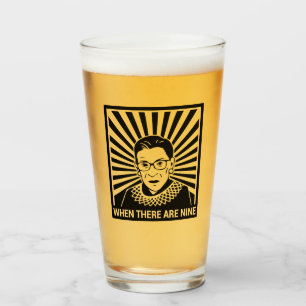 Copo De Pint Quando há nove - RBG notório