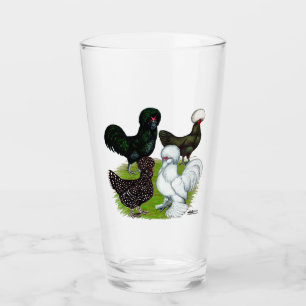 Copo De Pint Quarteto de frango com chapéu superior