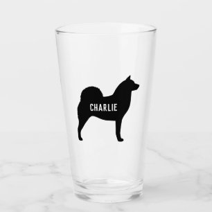 Copo De Pint Raça Personalizada de Cão Personalizada de Spitz F