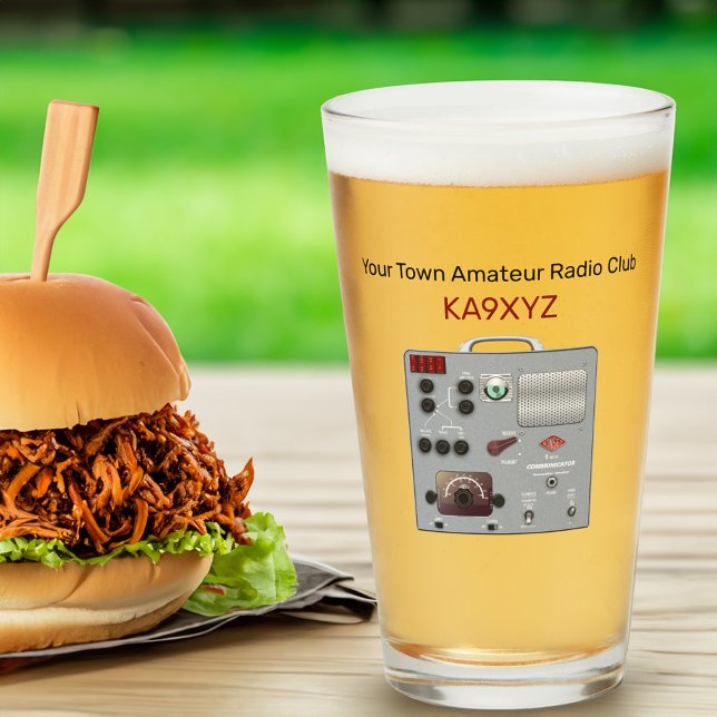 Copo De Pint Rádio Gonset Communicator Transceiver Ham (Criador carregado)