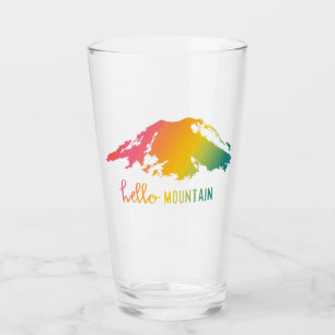 Copo De Pint Rainbow Mt Rainier Glass