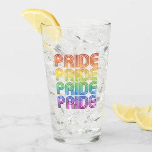 Copo De Pint Rainbow Pride Retro