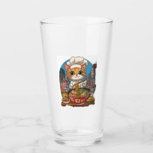 Copo De Pint Ramen Neko � Comida Anime Gato Chef Divertido