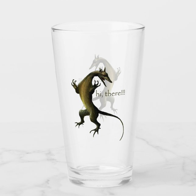 Copo De Pint Rato Dançante de Hieronymus Bosch (Frente)