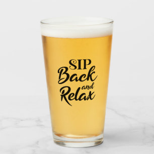 Copo De Pint Recue-se e Relaxe
