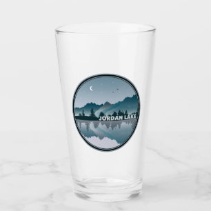 Copo De Pint Reflexão sobre o Lago Jordan na Carolina do Norte