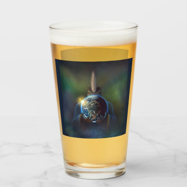 Copo De Pint Rei da Terra do TSDS (Frente (Preenchido))