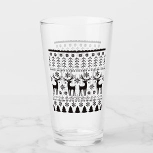 Copo De Pint Reindeer de Natal para Folk Moderno