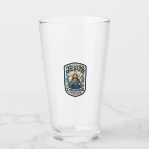 Copo De Pint Remendo Bordado Jesus Olhe Remendo Bordado Jesus