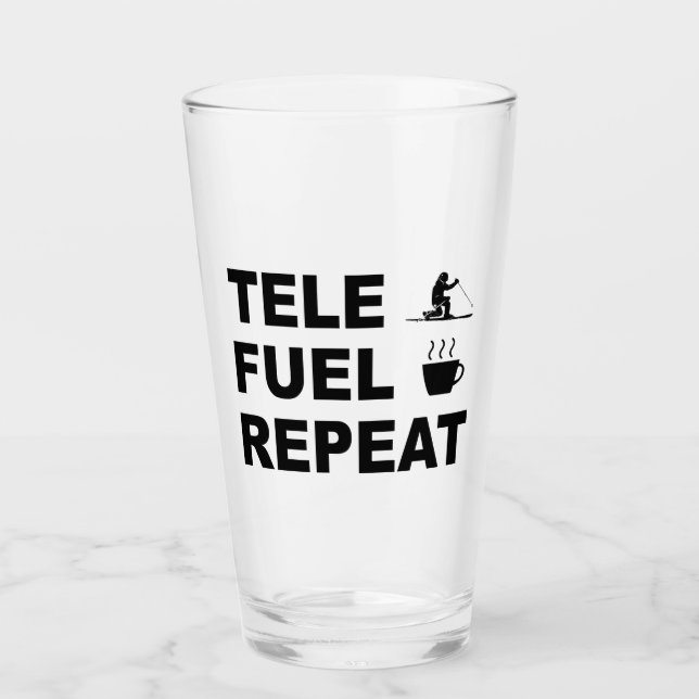 Copo De Pint Repetição do Combustível Tele (Frente)