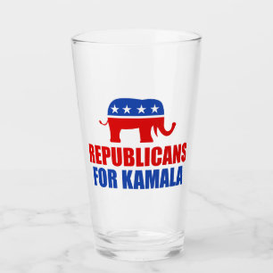 Copo De Pint Republicanos pelo Elefante Kamala Harris
