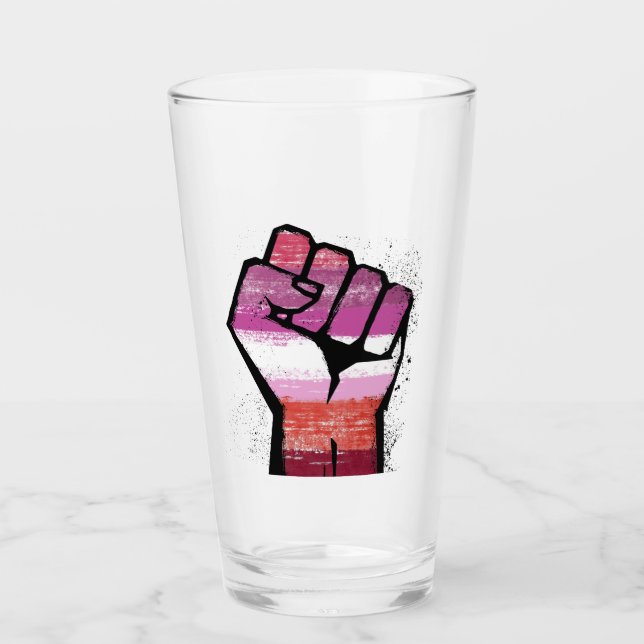 Copo De Pint Resistência Lésbica (Frente)