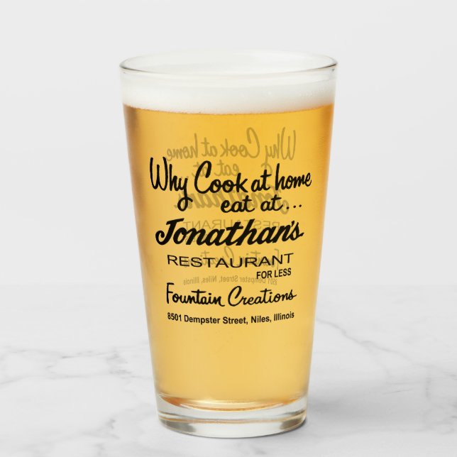 Copo De Pint Restaurante de Jonathan, Niles, IL (Frente (Preenchido))