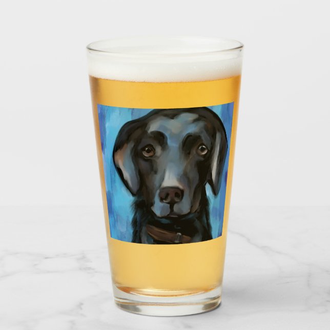 Copo De Pint Retriever Labrador  (Frente (Preenchido))