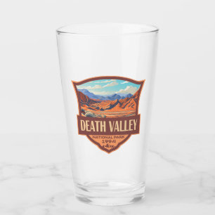 Copo De Pint Retro da Ilustração do Parque Nacional do Vale da