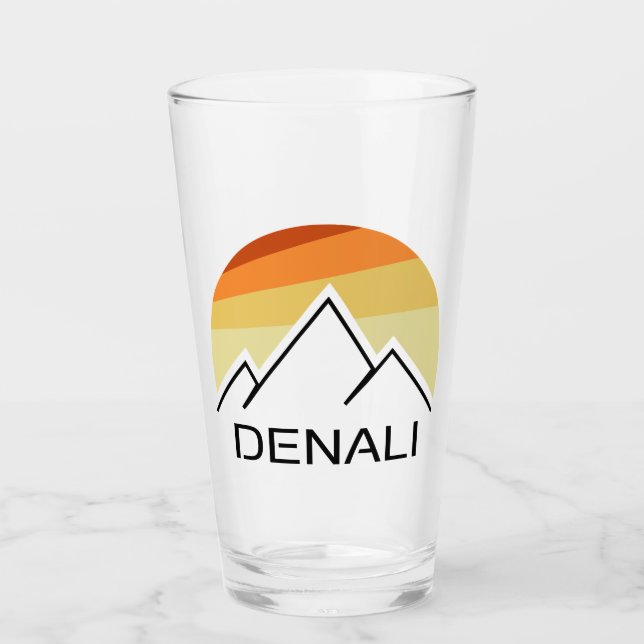 Copo De Pint Retro Denali Alaska (Frente)