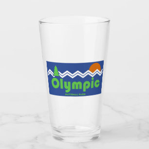 Copo De Pint Retro do Parque Nacional da olimpiadas