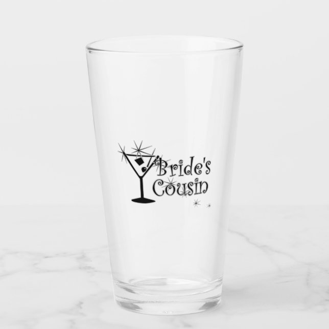 Copo De Pint Retro Martini - Prima da Noiva (Frente)