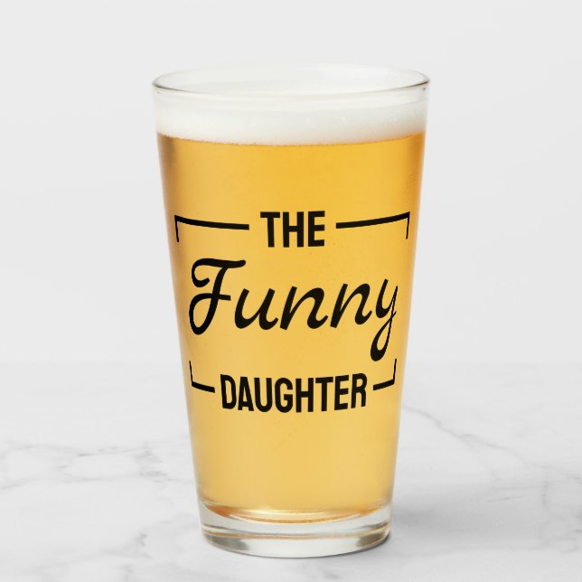 Copo De Pint Reunião Familiar de Aniversário e Presente de Nata (Frente (Preenchido))