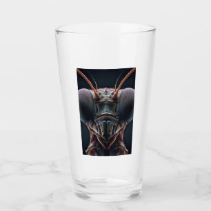 Copo De Pint Rezando Mantis Fechar Macro