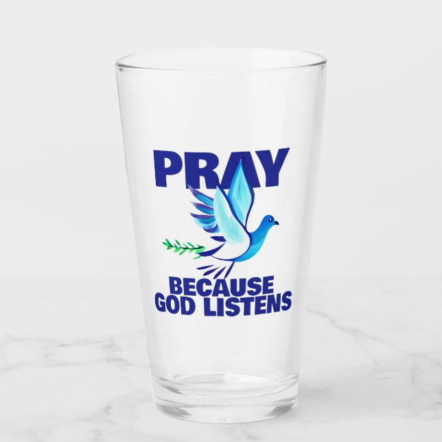 Copo De Pint REZAR Porque Deus Escuta (Frente)