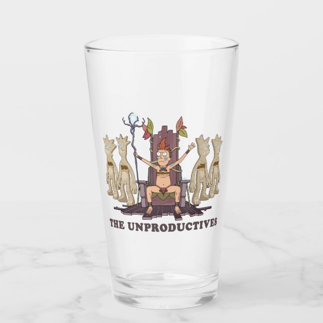Copo De Pint RICK E MORTY™| Os Inprodutivos (Frente)