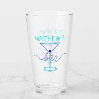 Copo De Pint Rico Script Diversão Cores Diversão Bar Diversão