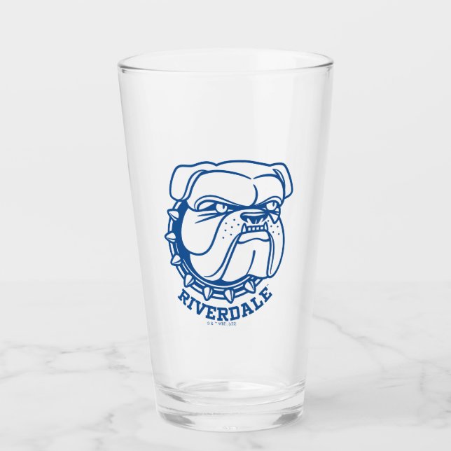Copo De Pint Riverdale Bulldog Head (Frente)