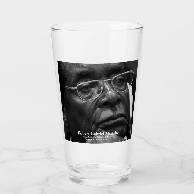 Copo De Pint Robert G. Mugabe, Presidente do Zimbabué (Frente)