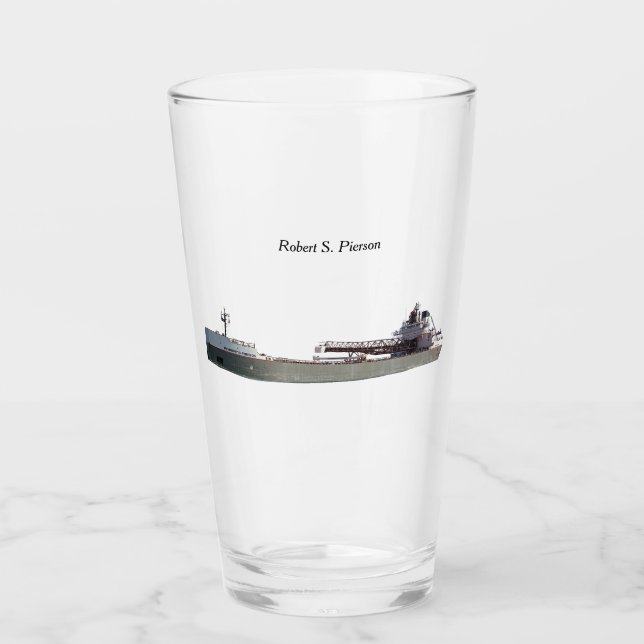 Copo De Pint Robert S. Pierson glass (Frente)
