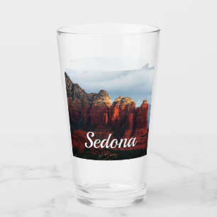 Copo De Pint Rocha Pote de café nublado em Sedona Arizona