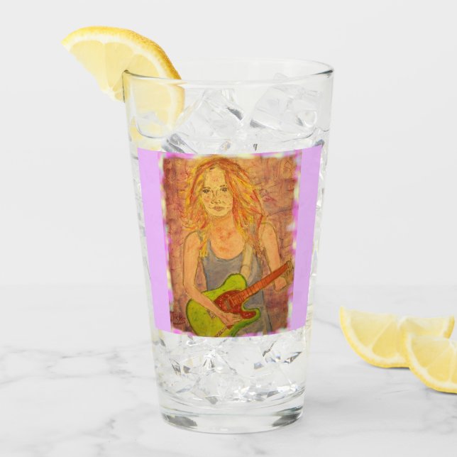 Copo De Pint Rock Girl (Gelo frontal)