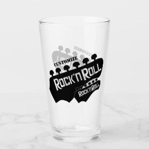 Copo De Pint Rock & Roll Personalizados