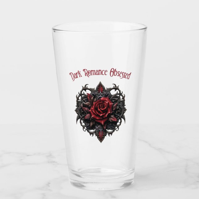 Copo De Pint Romance Escuro Obcecado (Frente)