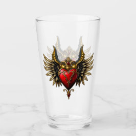 Copo De Pint Romance Gótico, o coração da paixão.