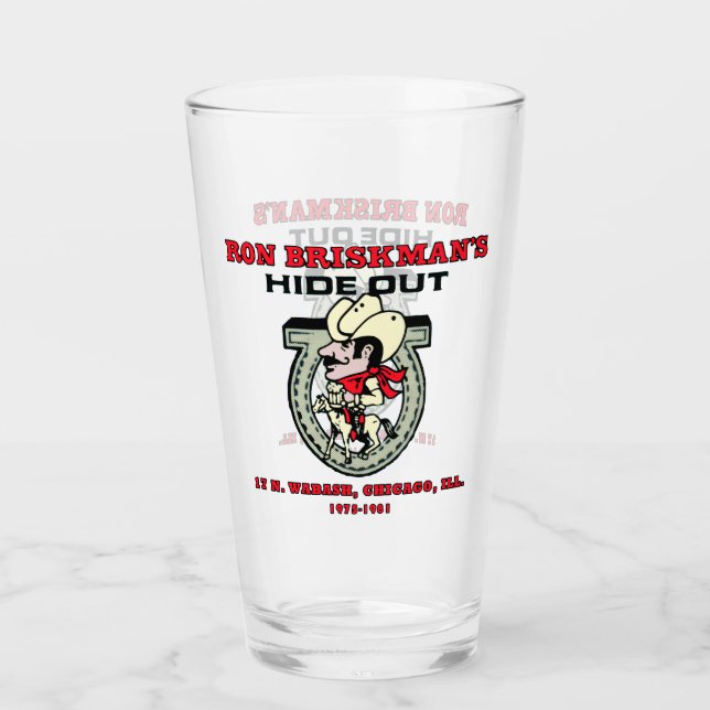 Copo De Pint Ron Briskman's Hideout (Frente)