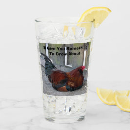 Copo De Pint Rooster - Série Vida Fazenda - Vidro