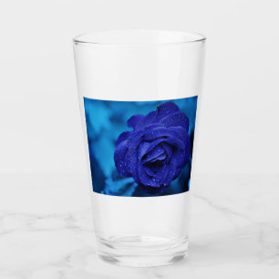 Copo De Pint Rosa de Dewdrop Azul