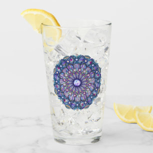 Copo De Pint Rosace Azul
